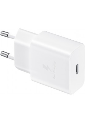 Мережевий зарядний пристрій Samsung 15W Power Adapter Type-C+Cable - White (EP-T1510XWEGEU) (6972209)