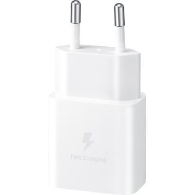 Сітчастий зарядний пристрій Samsung 15W Power Adapter (w/o Cable) - White (EP-T1510NWEGEU) (6972211)