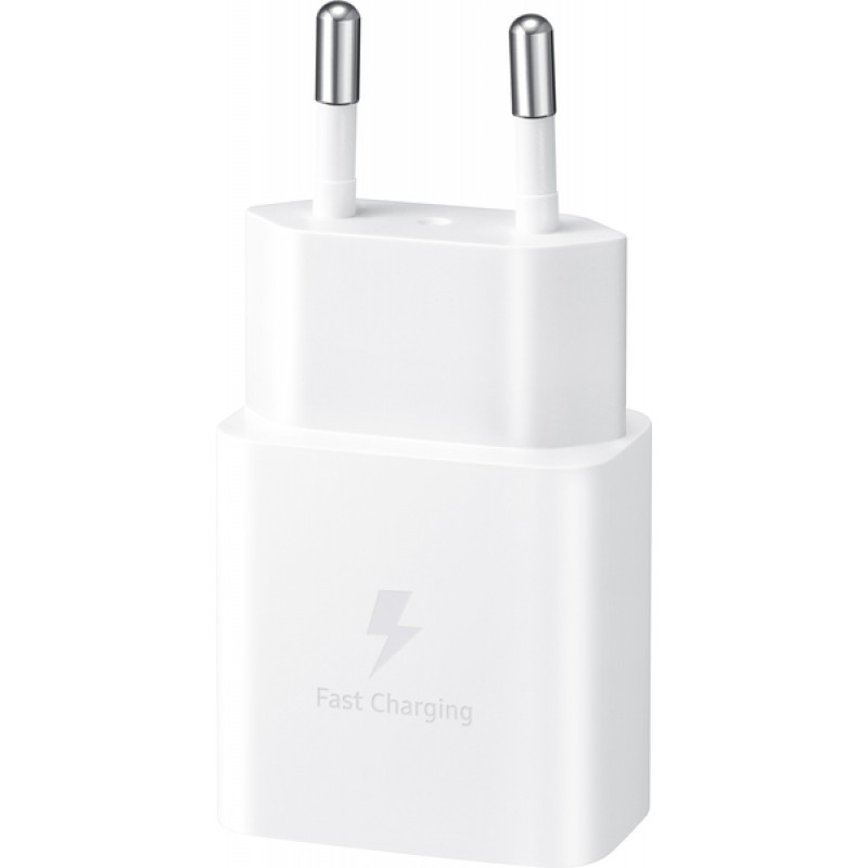 Мережевий зарядний пристрій Samsung 15W Power Adapter (w/o Cable) - White (EP-T1510NWEGEU) (6972211)