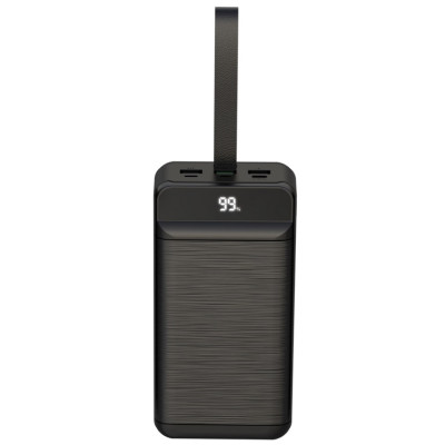 Портативний зарядний пристрій XO PR157 - 40000 mAh 3-Input PD20W + QC22.5W with light Black (6984210)