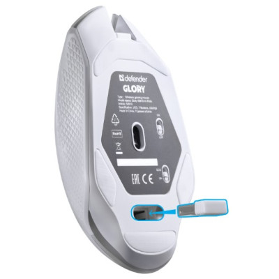 Миша Defender Glory GM-514, LED White (52513) (6857930)
