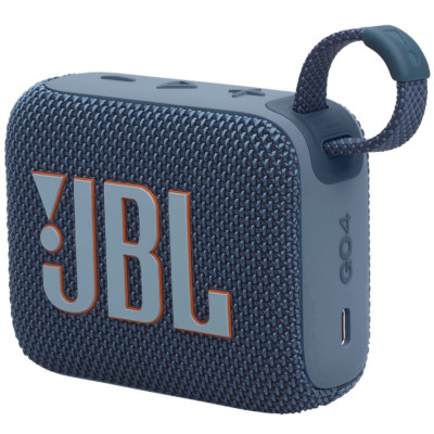 Портативна акустика JBL Go 4 Blue (JBLGO4BLU) (6980794)