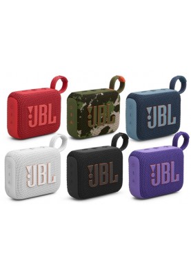 Портативна акустика JBL Go 4 Blue (JBLGO4BLU) (6980794)