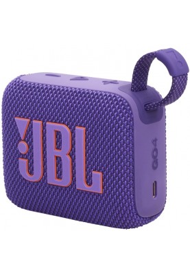 Портативна акустика JBL Go 4 Purple (JBLGO4PUR) (6980796)