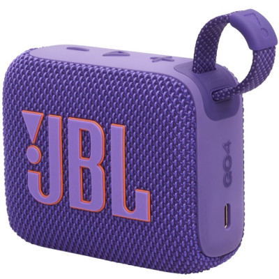 Портативна акустика JBL Go 4 Purple (JBLGO4PUR) (6980796) Портативна акустика JBL Go 4 Purple (JBLGO4PUR) (6980796)