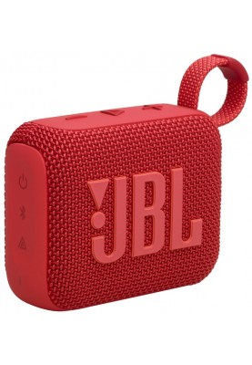 Портативна акустика JBL Go 4 Red (JBLGO4RED) (6980797)