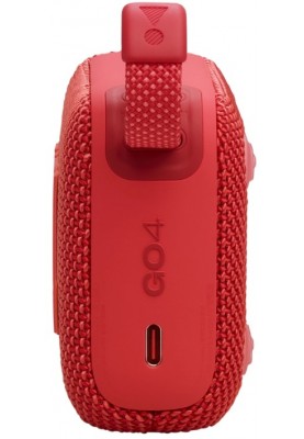 Портативна акустика JBL Go 4 Red (JBLGO4RED) (6980797)