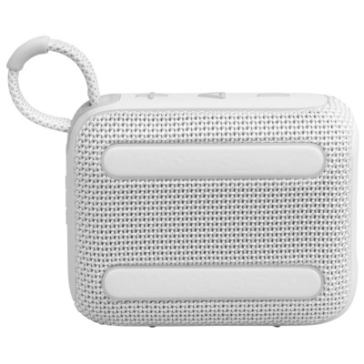 Портативна акустика JBL Go 4 White (JBLGO4WHT) (6980799)