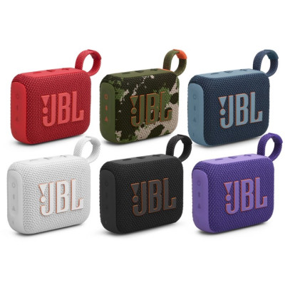 Портативна акустика JBL Go 4 White (JBLGO4WHT) (6980799)