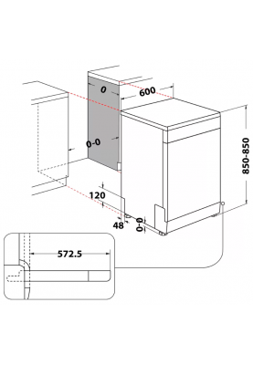 Посудомийна машина Indesit D2F HK26 (6987620)