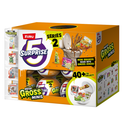 Ігровий набір Zuru Mega Gross Minis Фігурки-сюрприз у кулі зі слаймом в асортименті (77567GQ2) (6985074)