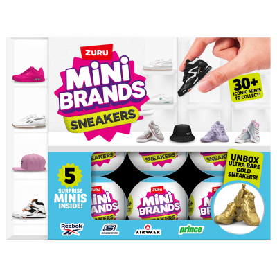 Ігровий набір Zuru Mini Brands Sneakers Фігурки-сюрприз в асортименті (77492GQ8) (6985077)