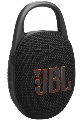 Портативна акустика JBL Clip 5 Black  (JBLCLIP5BLK) (6980784)