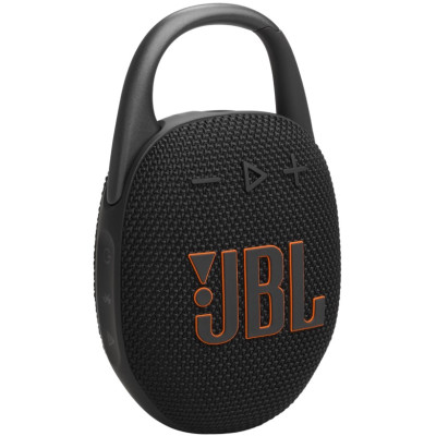 Портативна акустика JBL Clip 5 Black  (JBLCLIP5BLK) (6980784)