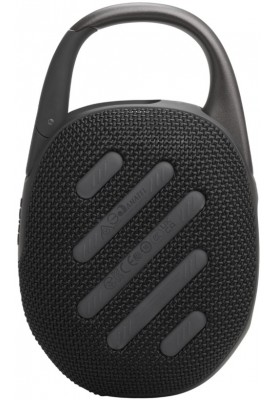 Портативна акустика JBL Clip 5 Black  (JBLCLIP5BLK) (6980784)