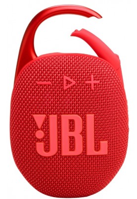 Портативна акустика JBL Clip 5 Red (JBLCLIP5RED) (6980788)