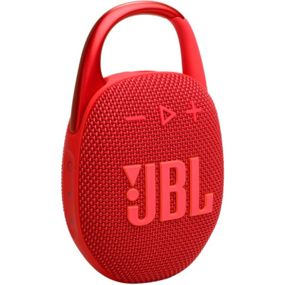 Портативна акустика JBL Clip 5 Red (JBLCLIP5RED) (6980788)