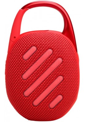 Портативна акустика JBL Clip 5 Red (JBLCLIP5RED) (6980788)