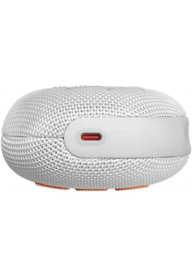 Портативна акустика JBL Clip 5 White (JBLCLIP5WHT) (6980790)