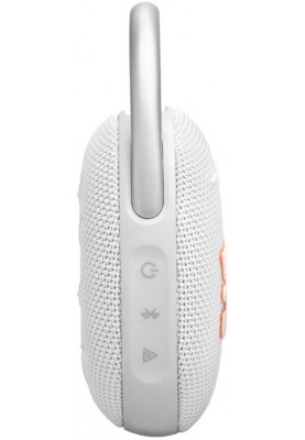 Портативна акустика JBL Clip 5 White (JBLCLIP5WHT) (6980790)