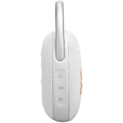 Портативна акустика JBL Clip 5 White (JBLCLIP5WHT) (6980790)