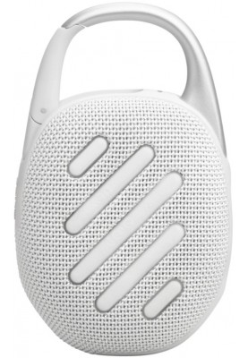 Портативна акустика JBL Clip 5 White (JBLCLIP5WHT) (6980790)