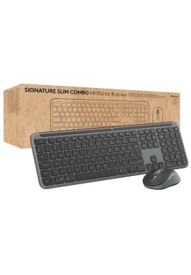 IT набір Logitech MK950 Signature Slim Combo for Business Graphite (6991947)
