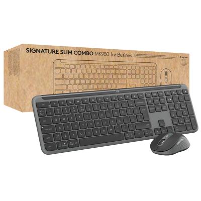 IT набір Logitech MK950 Signature Slim Combo for Business Graphite (6991947)