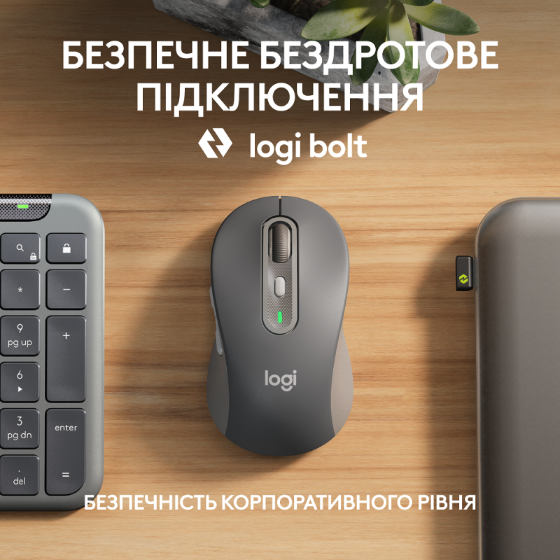 IT набір Logitech MK950 Signature Slim Combo for Business Graphite (6991947)