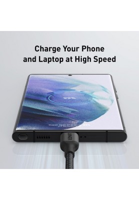 Кабель Anker 544 USB-C to USB-C - 0.9m 140W Bio-Nylon Black (6989635)