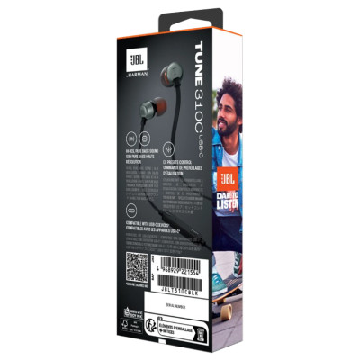 Гарнітура JBL TUNE 310C USB-C Black (JBLT310CBLK) (6995501)