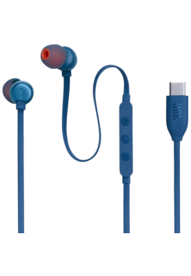 Гарнітура JBL TUNE 310C USB-C Blue (JBLT310CBLU) (6995502)