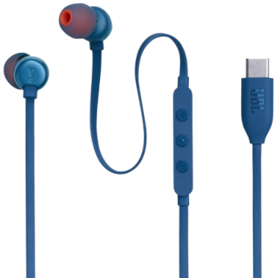 Гарнітура JBL TUNE 310C USB-C Blue (JBLT310CBLU) (6995502)