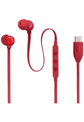 Гарнітура JBL TUNE 310C USB-C Red (JBLT310CRED) (6995503)