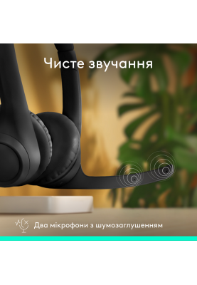 Гарнітура Logitech Zone 300 Wireless Headset BT Black (981-001407)  (6996322)