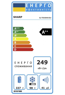 Холодильник Sharp SJ-TE435H4I-EU (6994787)