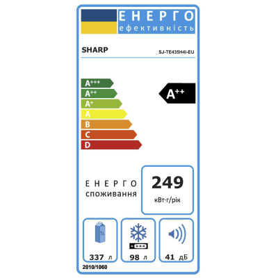 Холодильник Sharp SJ-TE435H4I-EU (6994787)