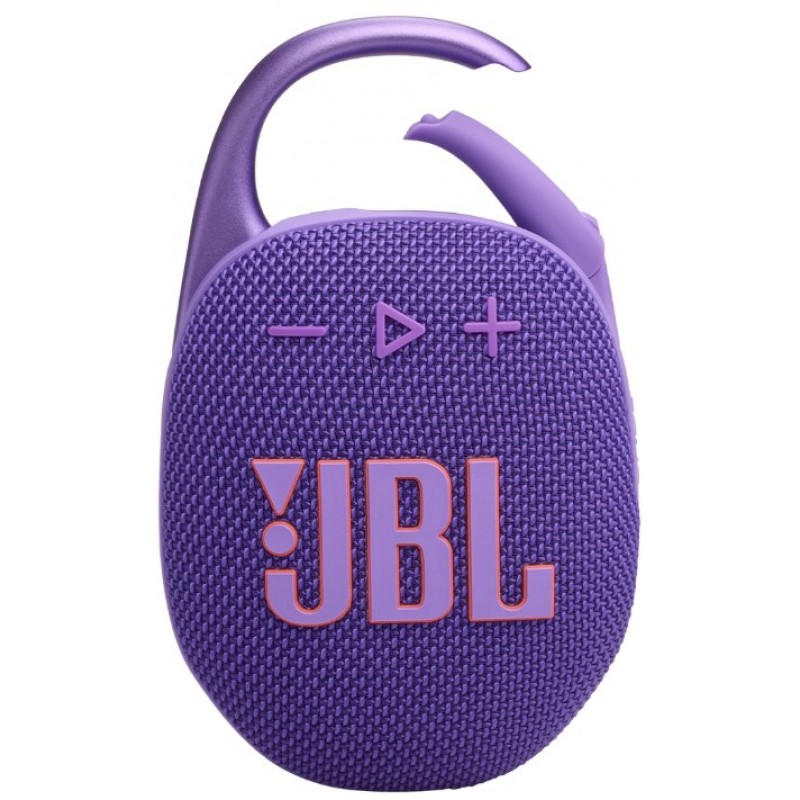 Портативна акустика JBL Clip 5 Purple (JBLCLIP4PUR) (6980787)