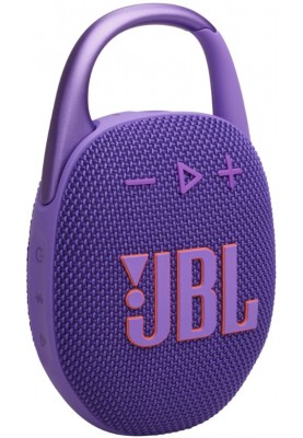 Портативна акустика JBL Clip 5 Purple (JBLCLIP4PUR) (6980787)