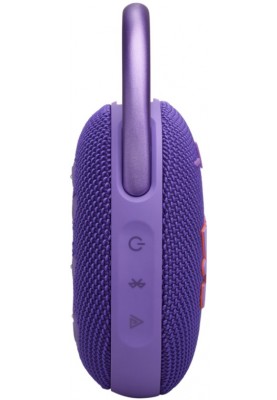 Портативна акустика JBL Clip 5 Purple (JBLCLIP4PUR) (6980787)