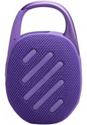 Портативна акустика JBL Clip 5 Purple (JBLCLIP4PUR) (6980787)