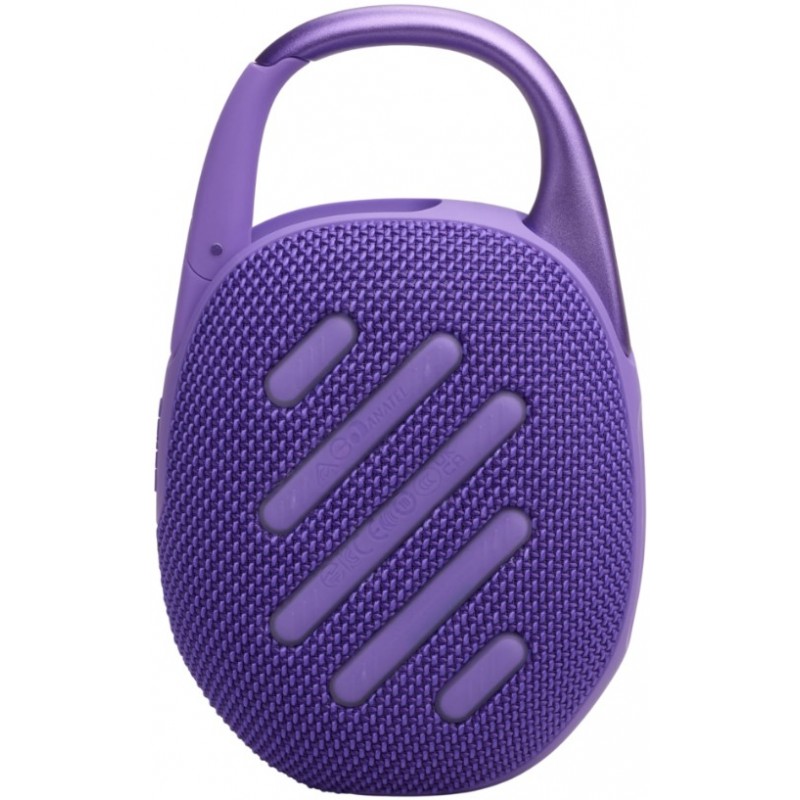 Портативна акустика JBL Clip 5 Purple (JBLCLIP4PUR) (6980787)