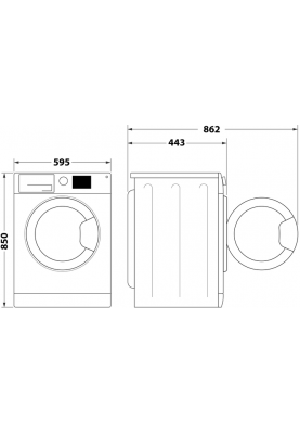 Пральна машина автоматична Indesit OMTWSE 61293 WK UA (6990450)