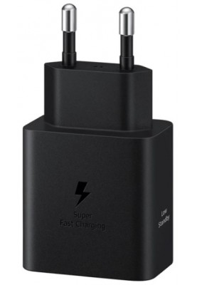 Мережевий зарядний пристрій Samsung 45W Compact Power Adapter (w C to C Cable) EP-T4511XBEGEU Black (6982747)