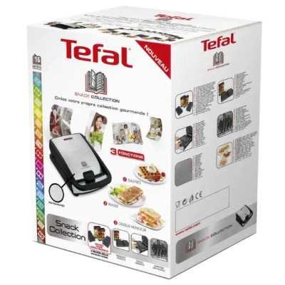 Бутербродниця Tefal SW857D12 (6985230) Бутербродниця Tefal SW857D12 (6985230)
