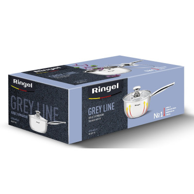 Ківш Ringel Grey line (1.6л) 16 см  (6932745)