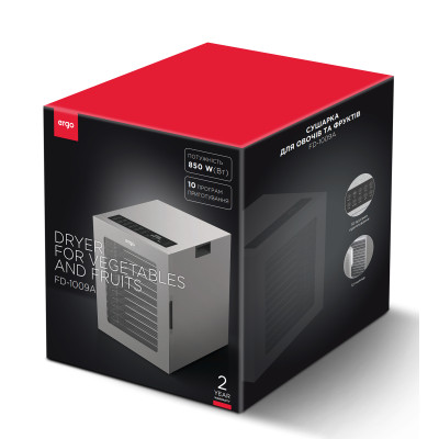 Сушарка для овочів і фруктів ERGO FD-1009A (6948752) Сушарка для овочів і фруктів ERGO FD-1009A (6948752)