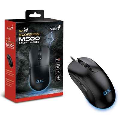 Миша Genius Scorpion M500, Black ,USB (6982514)