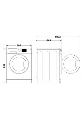 Сушильний автомат Whirlpool FFT M22 9X2B UA (6964878)