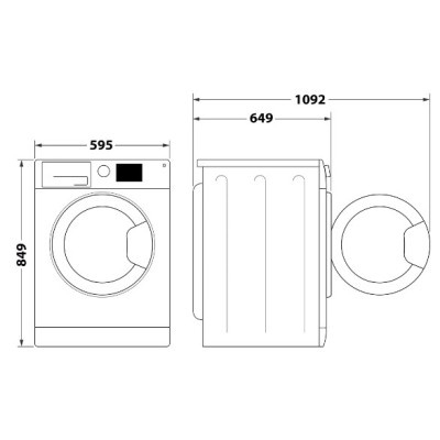 Сушильний автомат Whirlpool FFT M22 9X2B UA (6964878)